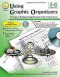 Cover: Using Graphic Organizers, Grades 5 - 6 - Mark Twain Media