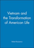 Cover: Vietnam and the Transformation of American Life - Wiley