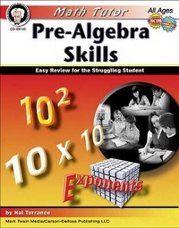 Enlarge image Cover: Math Tutor: Pre-Algebra, Ages 11 - 14 - Mark Twain Media