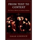 Cover: From Text to Context - Brandeis University Press