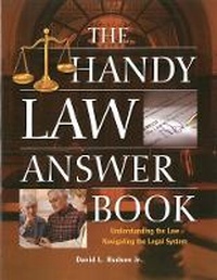 Enlarge image Cover: The Handy Law Answer Book - Visible Ink Press