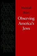 Cover: Observing America's Jews - Brandeis University Press