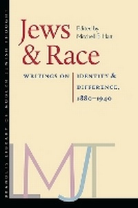 Enlarge image Cover: Jews and Race - Brandeis University Press
