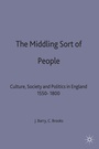 Cover: The Middling Sort of People - Red Globe Press