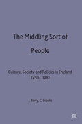 Cover: The Middling Sort of People - Red Globe Press