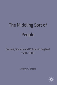 Enlarge image Cover: The Middling Sort of People - Red Globe Press