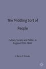 Cover: The Middling Sort of People - Red Globe Press