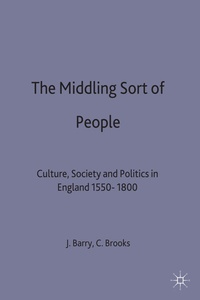 Enlarge image Cover: The Middling Sort of People - Red Globe Press