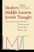 Cover: Modern Middle Eastern Jewish Thought - Brandeis University Press