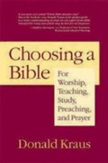 Cover: Choosing a Bible - Church Publishing Inc