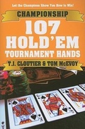 Cover: Championship 107 Hold'em Tournament Hands - Cardoza Publishing