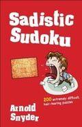 Cover: Sadistic Sudoku - Cardoza Publishing