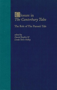 Enlarge image Cover: Closure in the Canterbury Tales - Medieval Institute Publications