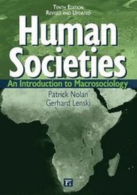 Enlarge image Cover: Human Societies - Paradigm