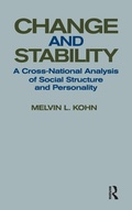 Cover: Change and Stability - Routledge