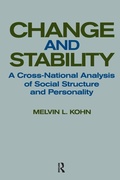 Cover: Change and Stability - Routledge