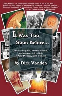 Enlarge image Cover: It Was Too Soon Before... - Lethe Press