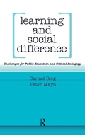 Cover: Learning and Social Difference - Routledge