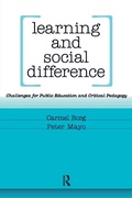 Cover: Learning and Social Difference - Routledge