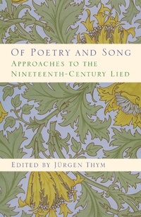 Enlarge image Cover: Of Poetry and Song - University of Rochester Press