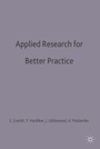 Cover: Applied Research for Better Practice - Palgrave Macmillan
