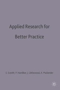Cover: Applied Research for Better Practice - Palgrave Macmillan