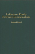 Cover: Leibniz on Purely Extrinsic Denominations - University of Rochester Press