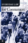 Cover: Everyday Law for Consumers - Routledge