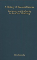 Cover: A History of Reasonableness - University of Rochester Press