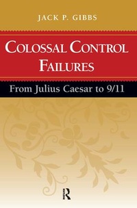 Enlarge image Cover: Colossal Control Failures - Routledge