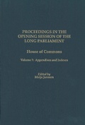 Cover: Proceedings in the Opening Session of the Long Parliament - University of Rochester Press