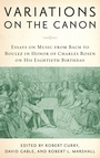 Cover: Variations on the Canon - University of Rochester Press