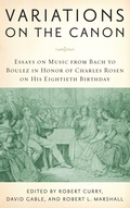 Cover: Variations on the Canon - University of Rochester Press