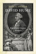 Cover: David Hume and Eighteenth-Century America - University of Rochester Press