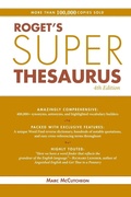 Cover: Roget's Super Thesaurus - Writer's Digest Books