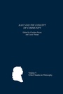 Cover: Kant and the Concept of Community - University of Rochester Press