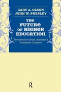 Cover: Future of Higher Education - Routledge