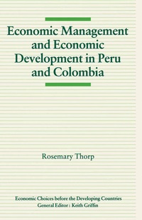 Enlarge image Cover: Economic Management and Economic Development in Peru and Colombia - Palgrave Macmillan