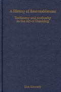 Cover: A History of Reasonableness - De Gruyter