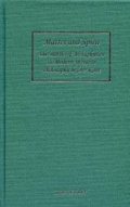 Cover: Matter and Spirit - De Gruyter