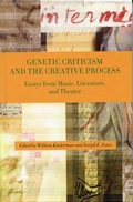 Cover: Genetic Criticism and the Creative Process - De Gruyter
