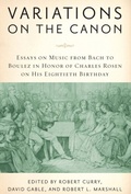 Cover: Variations on the Canon - De Gruyter