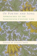Cover: Of Poetry and Song - De Gruyter