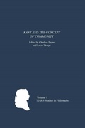 Cover: Kant and the Concept of Community - De Gruyter