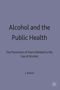 Cover: Alcohol and the Public Health - Red Globe Press