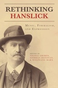 Cover: Rethinking Hanslick - De Gruyter