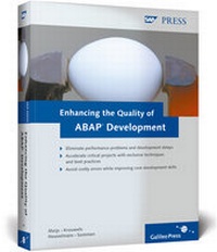 Abbildung von: Enhancing the Quality of ABAP Development - SAP PRESS