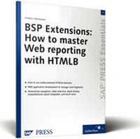 Abbildung von: BSP Extensions: How to master Web reporting with HTMLB - SAP PRESS
