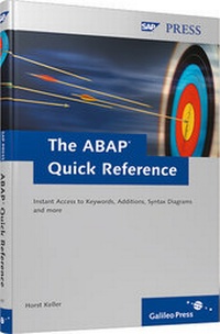 Abbildung von: The ABAP Quick Reference - SAP PRESS