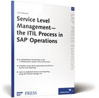 Abbildung von: Service Level Management-the ITIL Process in SAP Operations - SAP PRESS